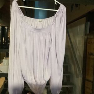 Free People ladies size Lg in lavender